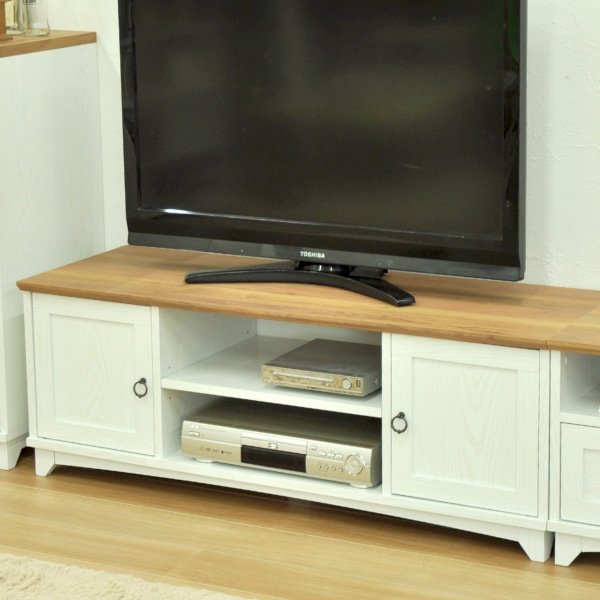 テレビ台 ローボード フレンチカントリー 白家具 Charlotte 幅