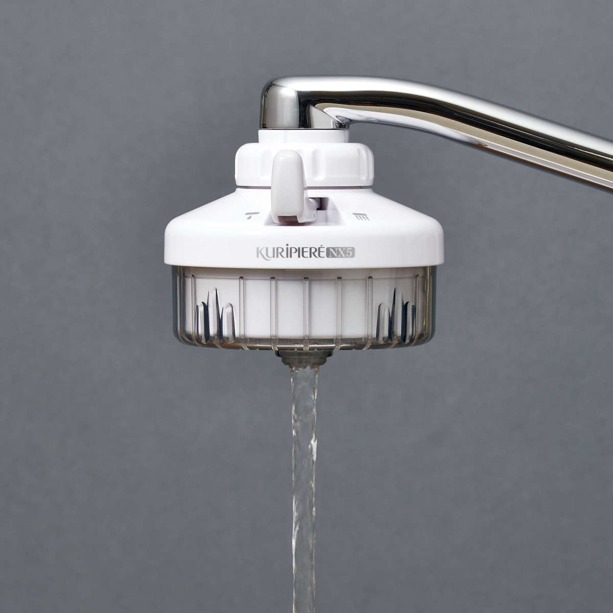 クリタック 浄水蛇口 シャワー 節水機能 クリピーレNX5 （ 水道蛇口