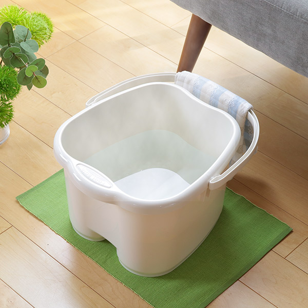 お値下げ！ 足湯器 足湯 レディース 足湯専科 26cm 足湯バケツ バケツ （ 足湯器 足浴器