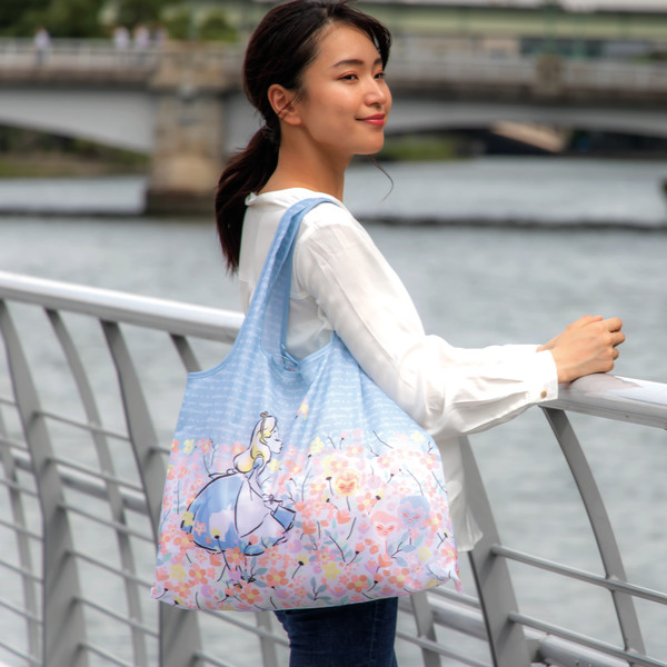 エコバッグ 折り畳み式 2way アリス ディズニー ショッピングバッグ
