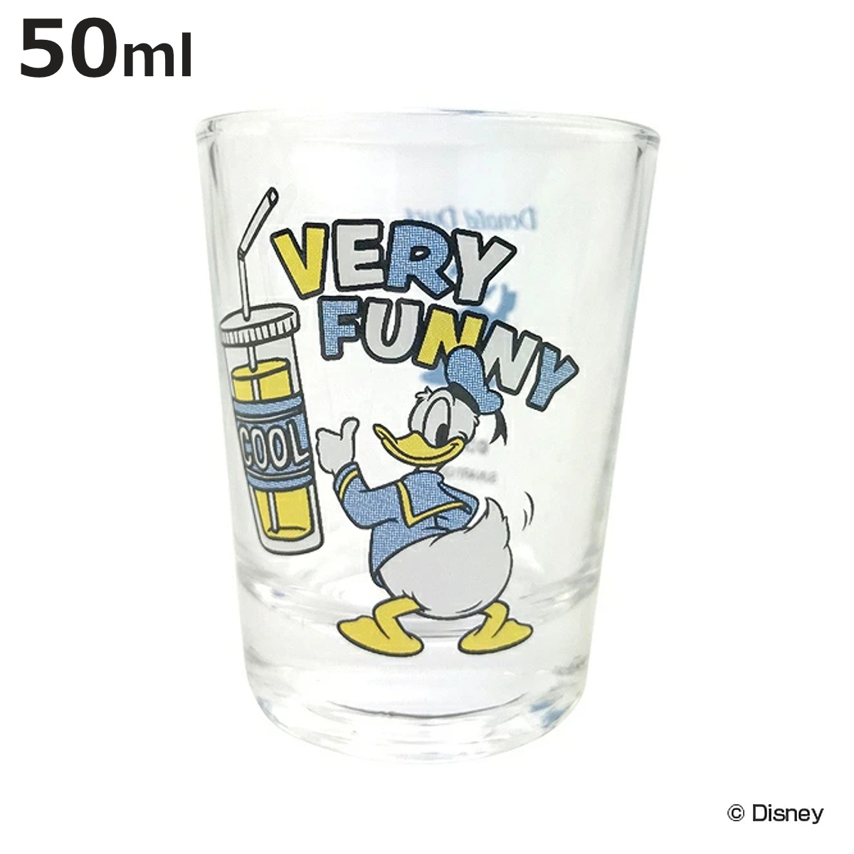 Disney（ディズニー） グラス 50ml ショットグラス ドナルドダック HIP 