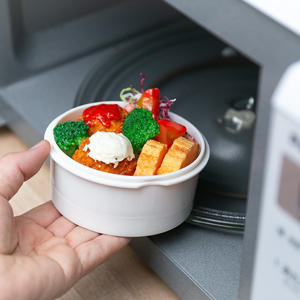 弁当箱 保温弁当箱 スプーン付 ホームレーベル どんぶりランチジャー 600ml （ お弁当箱 保温 保冷 レンジ対応 丼 どんぶり ） | ブランド登録なし | 18