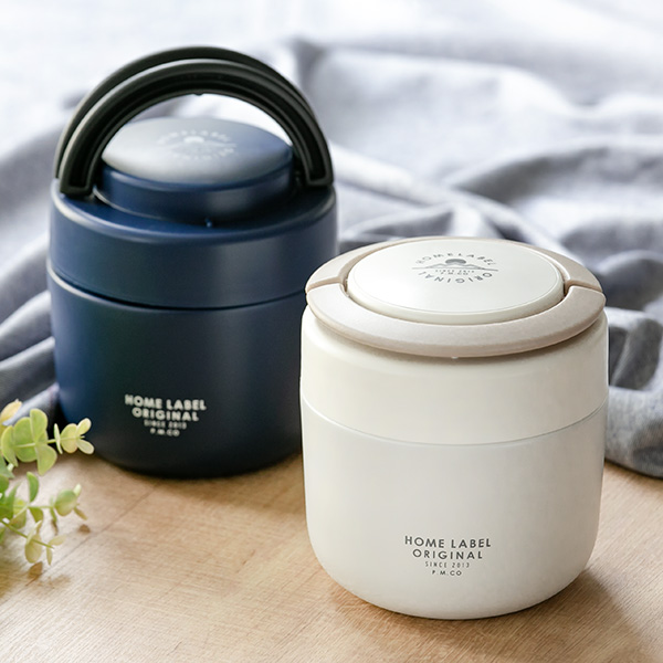 弁当箱 保温弁当箱 スプーン付 ホームレーベル どんぶりランチジャー 600ml （ お弁当箱 保温 保冷 レンジ対応 丼 どんぶり ） | ブランド登録なし | 19