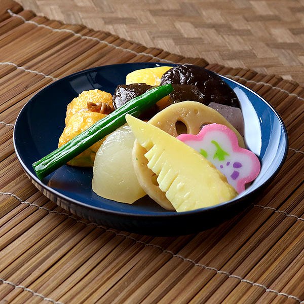 プレート 16cm 藍彩 プラスチック 皿 深皿 食器 山中塗り 日本製 （ 食