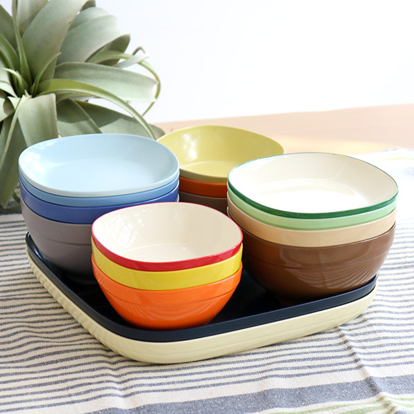 MORIYAMA モリヤマ ブルーウィロー ランチプレート 26cm✖️4枚 Sandrine Serving Plate(HBV-214) | 高野木工株式会社