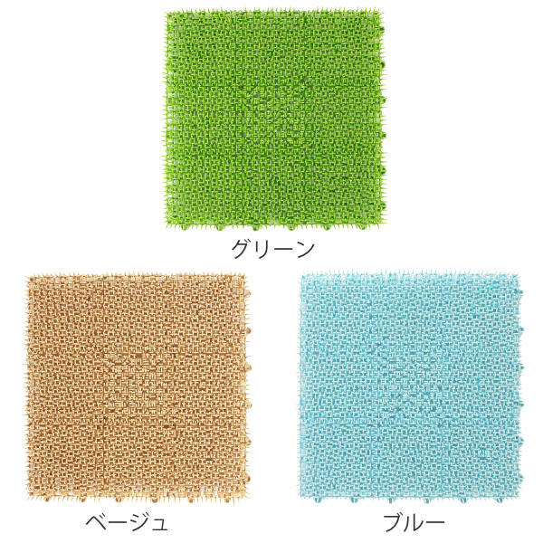 人工芝 ジョイント 30×30cm 10枚 や...の詳細画像2