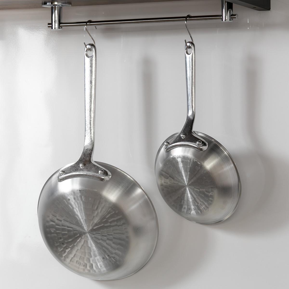 打出フライパン 24cm ガス火専用 アルミ製 中尾アルミ （ ガス火対応