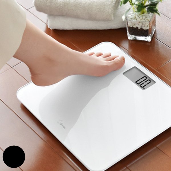 体重計 デジタル ボディスケール グラッセ ガラストップ （ ガラス