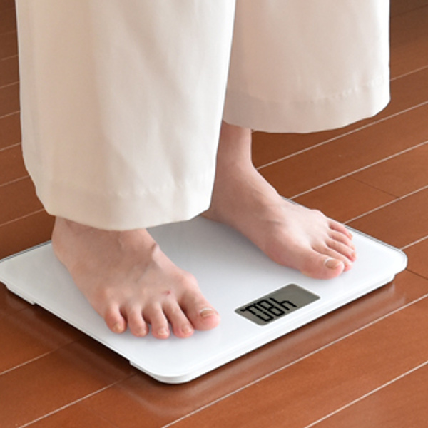 体重計 デジタル ボディスケール グラッセ ガラストップ （ ガラス