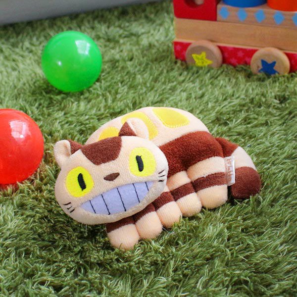 ぬいぐるみ 笛入り となりのトトロ ネコバス おもちゃ 玩具 赤ちゃん キャラクター （ トトロ 音が鳴る にぎにぎ ベビー ファーストトイ ベビー用品 ジブリ ）