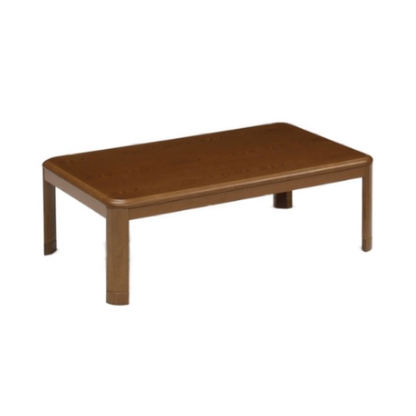 こたつ 幅105cm 長方形 木目調 家具調こたつ 栓柄転写 継脚 高さ調整