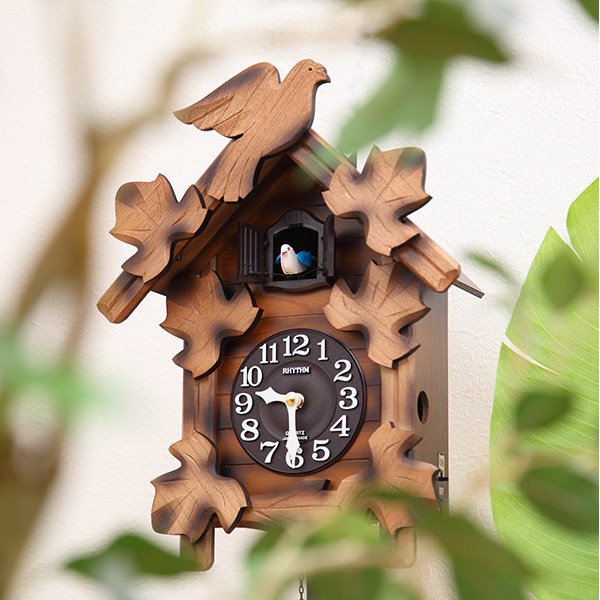 掛け時計 鳩時計 カッコー時計 カッコーチロリアン （ 壁掛け時計 