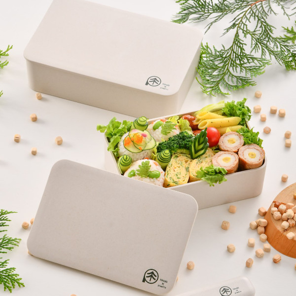ひのきのぷら 500ml 弁当箱 4色セット　15個 お弁当箱 1段 ひのきのぷら M 800ml ランチボックス （ 食洗機対応