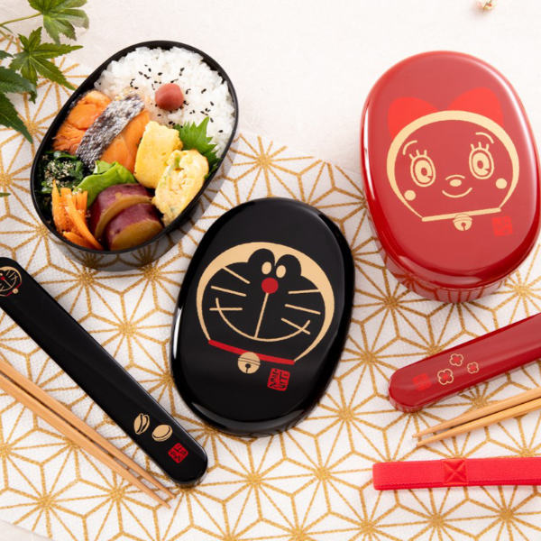 お弁当箱 1段 ドラえもん 蒔絵 小判型 480ml ランチボックス （ 食洗機