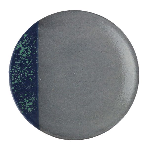 プレート 21cm 信楽民芸 shigaraki mingei 皿 食器 信楽焼 日本製