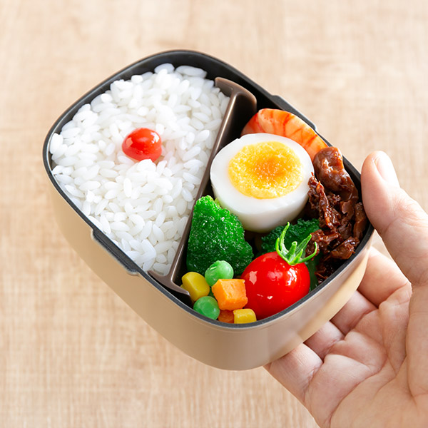 お弁当箱 1段 さっと洗えるお弁当箱 S 400ml ランチボックス （ HAKOYA