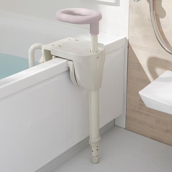 Tacaof 浴室 手すり ユニプラス 介護 福祉 防カビ （ シンプル お風呂