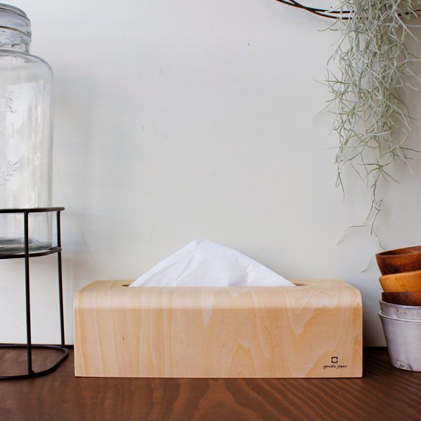 ペーパータオルホルダー ティッシュケース 木製 ナチュラル （ ティッシュカバー ティッシュ入れ ティッシュボックス ）