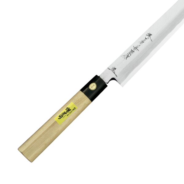 【未使用品】堺刀司 刺身包丁 正武 岩国作 刃渡り180mm 箱入り 日本製 包丁 刺身包丁 正武 岩国作 刃渡り180mm 堺刀司 （ 刺身 料理包丁