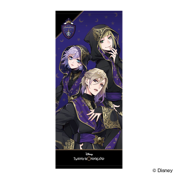 在庫処分特価） フェイスタオル 34×80cm ツイステッドワンダーランド