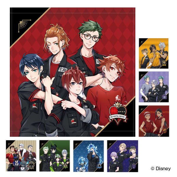 ツイステッドワンダーランド　ブレイジングジュエル　バスタオル Disney Twisted-Wonderland 3D Magical Live -Blazing Jewel