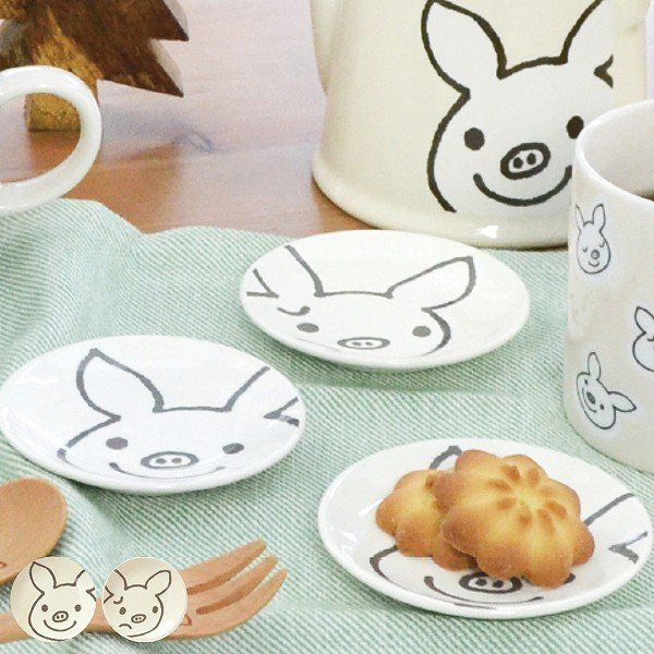 うつわやみたす フランシュリッペ コラボ 皿 プレート うさぎ Amazon | うつわやみたす×フランシュリッペ コラボうさぎのお皿