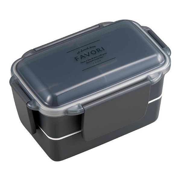 OSK お弁当箱 2段 抗菌 DISH UP LUNCH 600ml ランチボックス