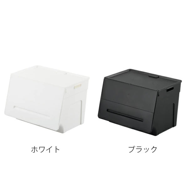 収納ケース フタ付き 前開き ビッグエル 3個...の詳細画像2