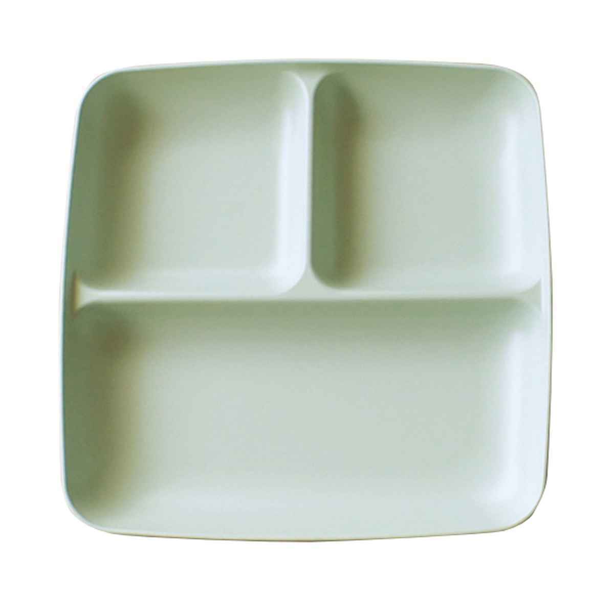 ランチプレート 23cm スクエア MIN FARG プラスチック 子供用食器