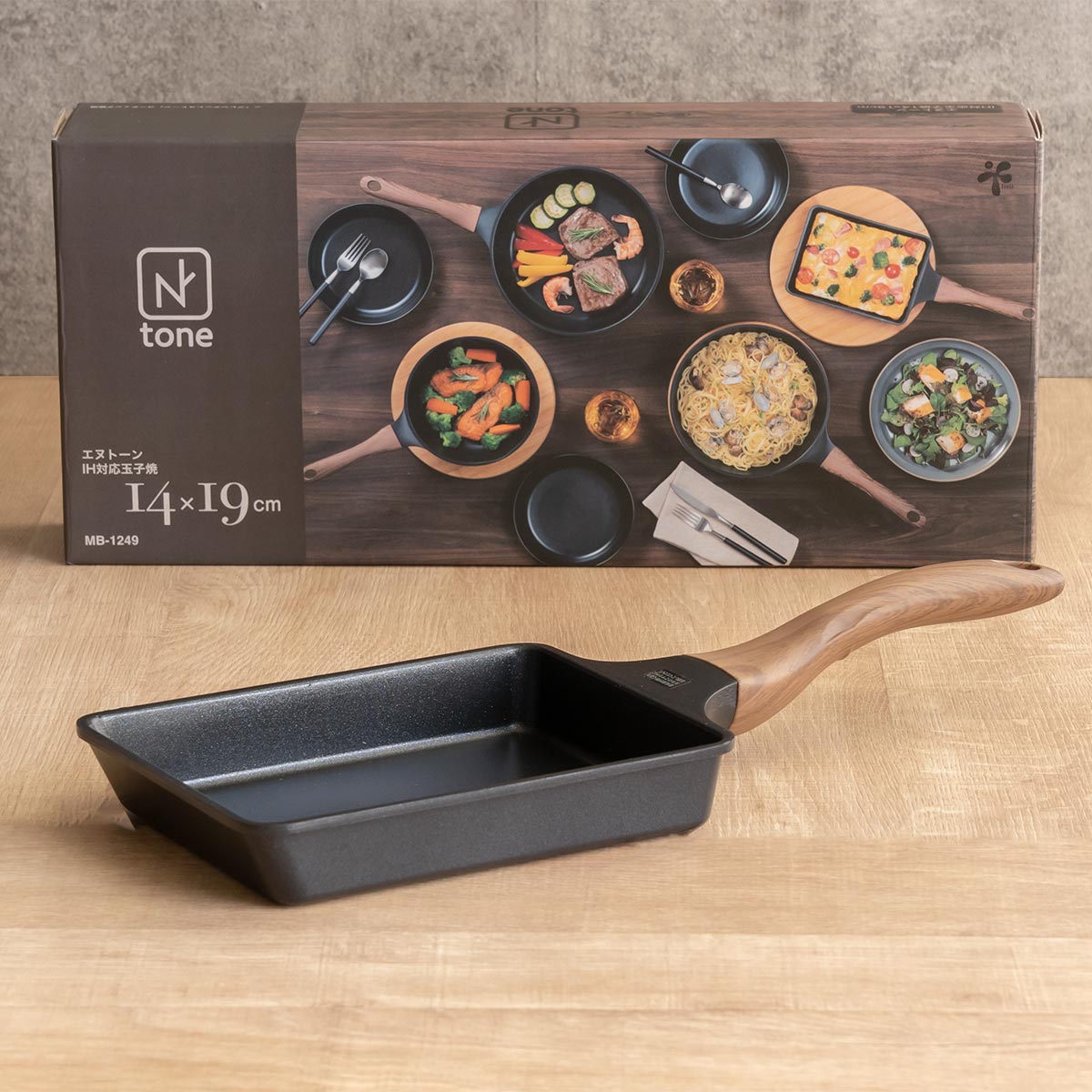 和平フレイズ 玉子焼き器 14×19cm IH対応 Nトーン エヌトーン （ ガス