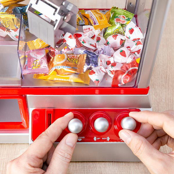 谷村実業 クレーンゲーム ミニ 本体 お菓子用 （ 家庭用クレーンゲーム