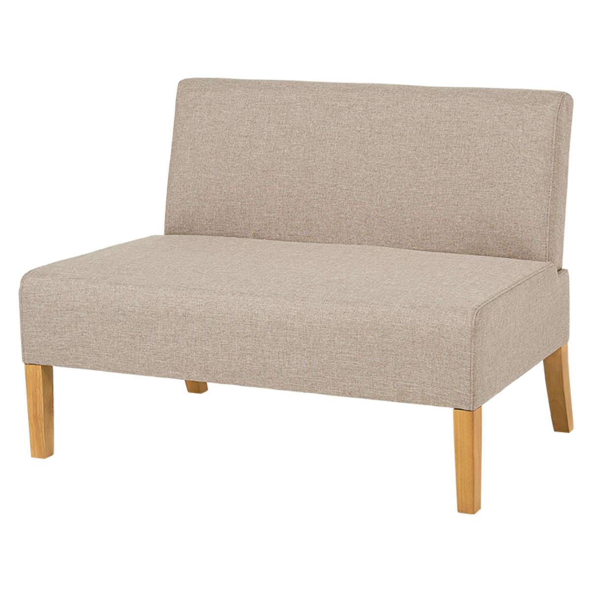 HAGiHARA（萩原） ダイニングソファ 2人掛け 幅105cm 座面高42cm 二人