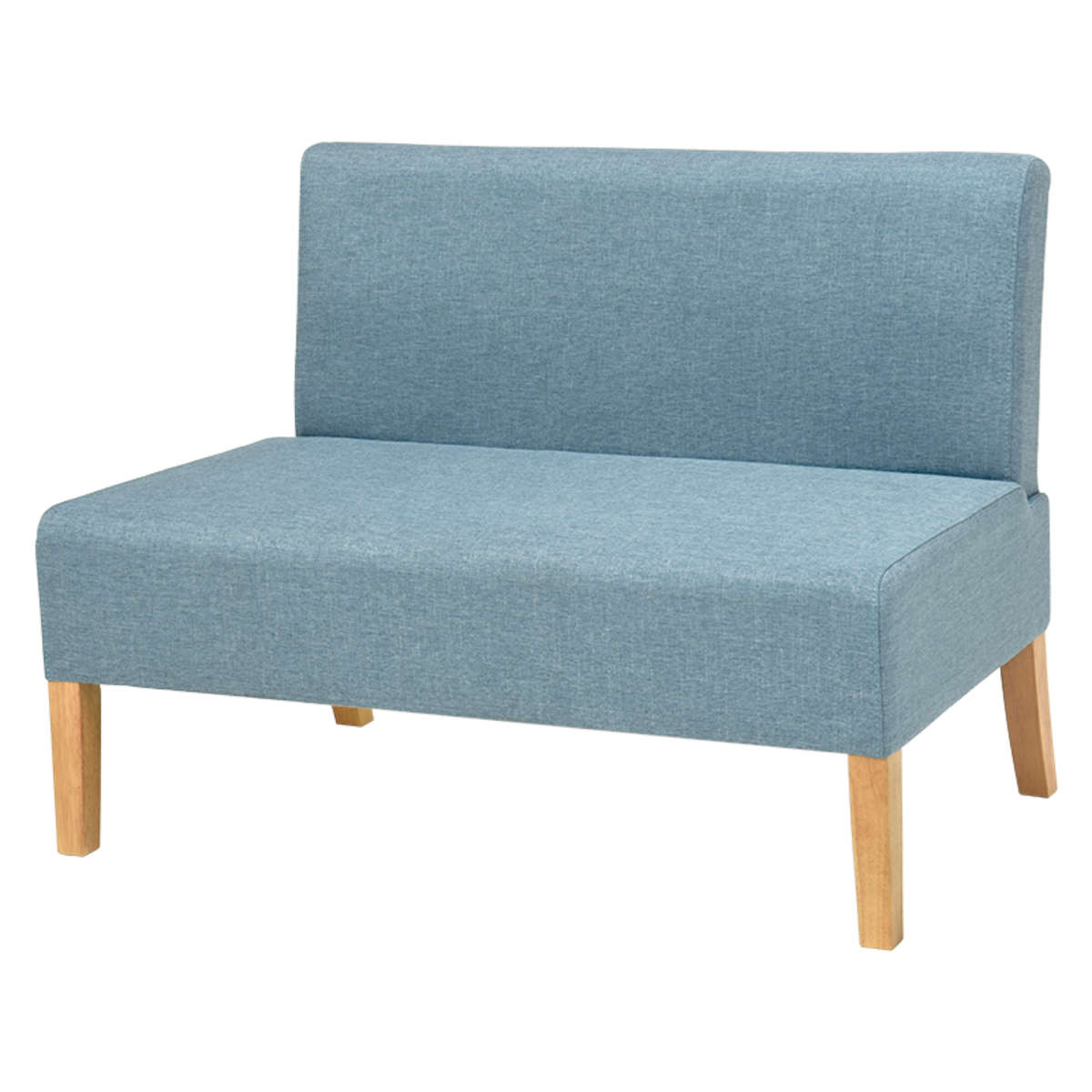 HAGiHARA（萩原） ダイニングソファ 2人掛け 幅105cm 座面高42cm 二人