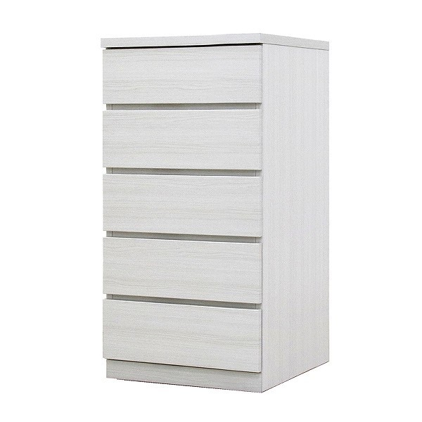 丸田木工 クローゼットチェスト 5段 日本製 Fit 奥行き55cm 幅49cm