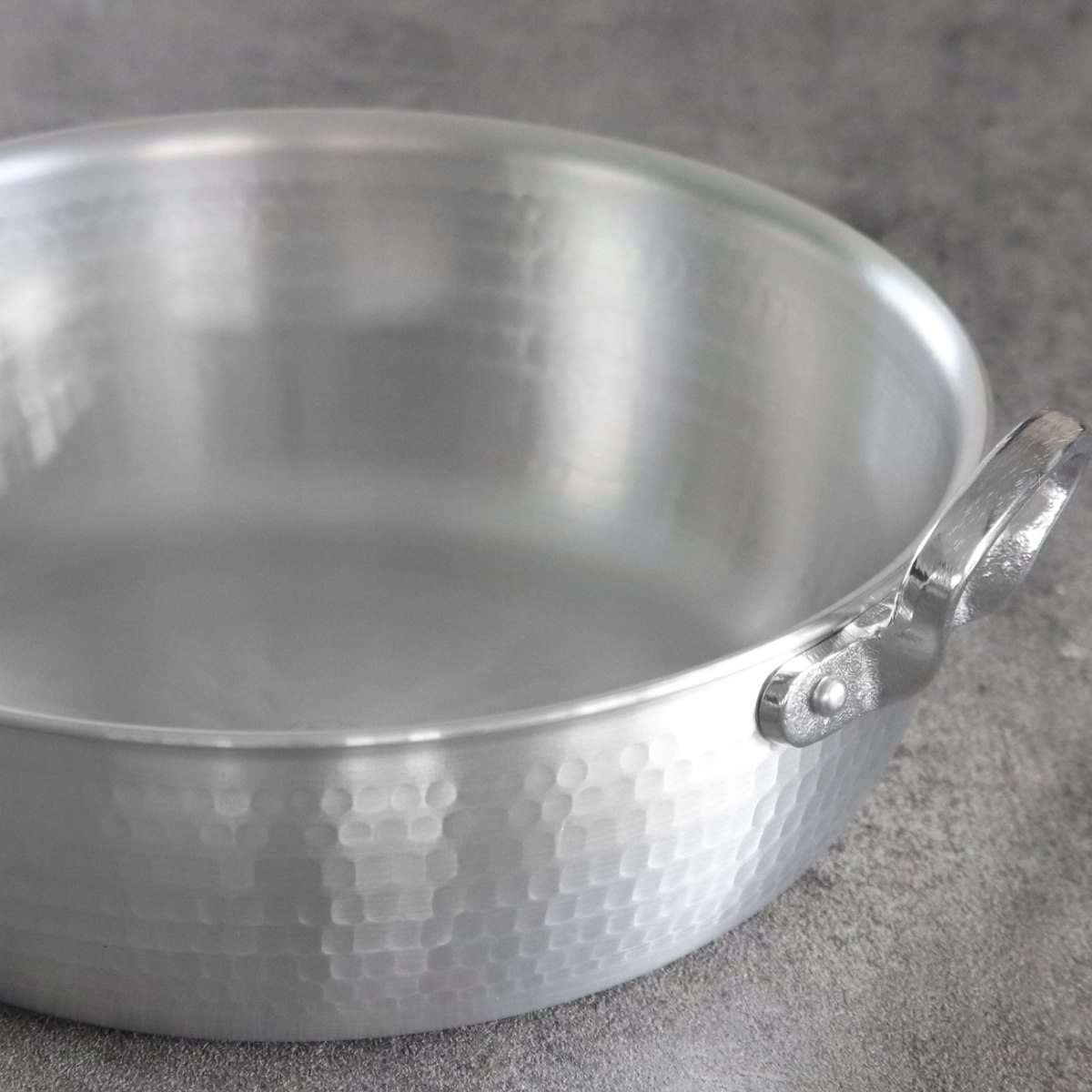 打出揚げ鍋 30cm ガス火専用 中尾アルミ 日本製 6.1L 天ぷら鍋 （ ガス