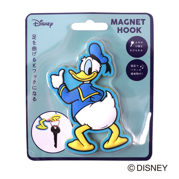フック マグネットフック Disney ドナルドダック （ マグネット 磁石 