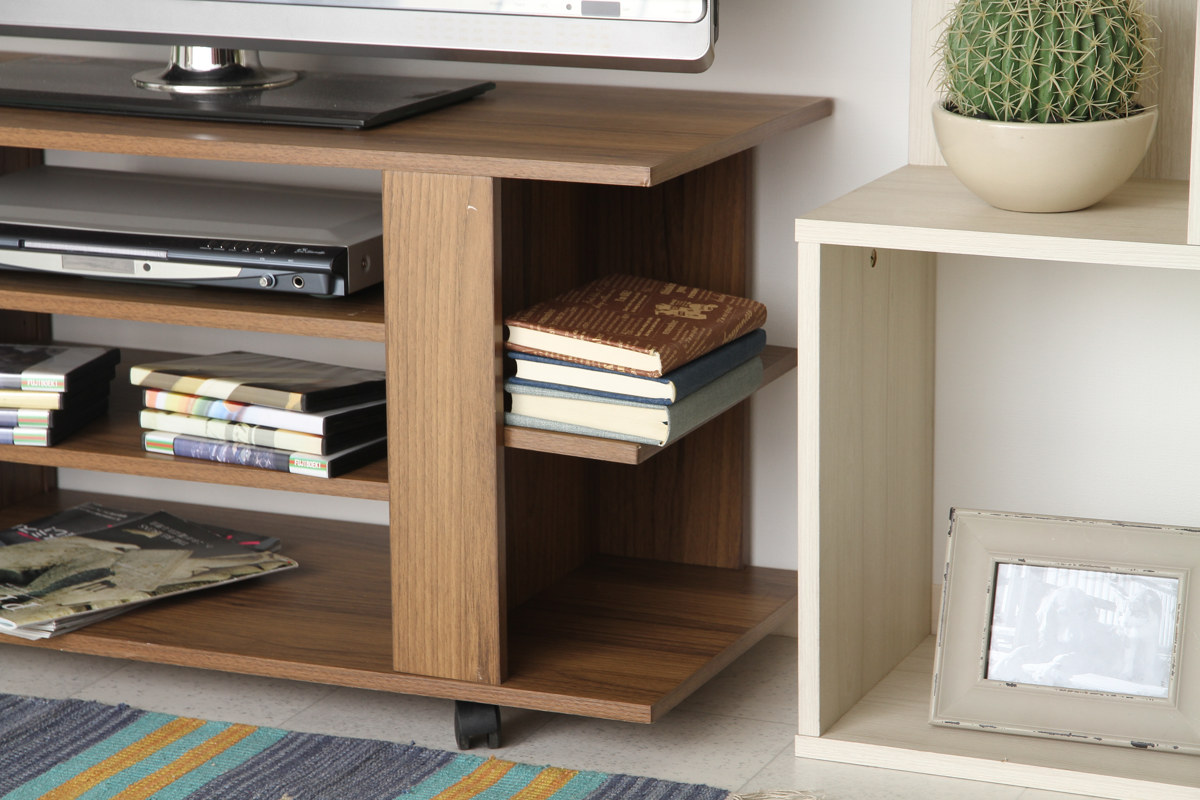 週末特価】【幅100cm】Potes オープンラック テレビ台 週末特価】【幅