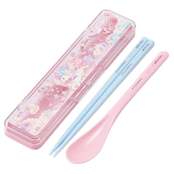 スケーター コンビセット カトラリーセット 箸 スプーン 音の鳴らない