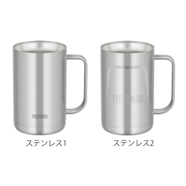 THERMOS（サーモス） ビールジョッキ 600ml 真空断熱 ステンレス JDK