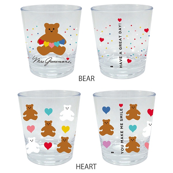 タンブラー 280ml ミセスグロスマン Mrs.Grossmans コップ 食器