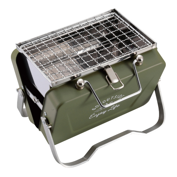 パール金属 アウトドア コンロ 卓上グリル V型 B6型 モンテ キャプテン
