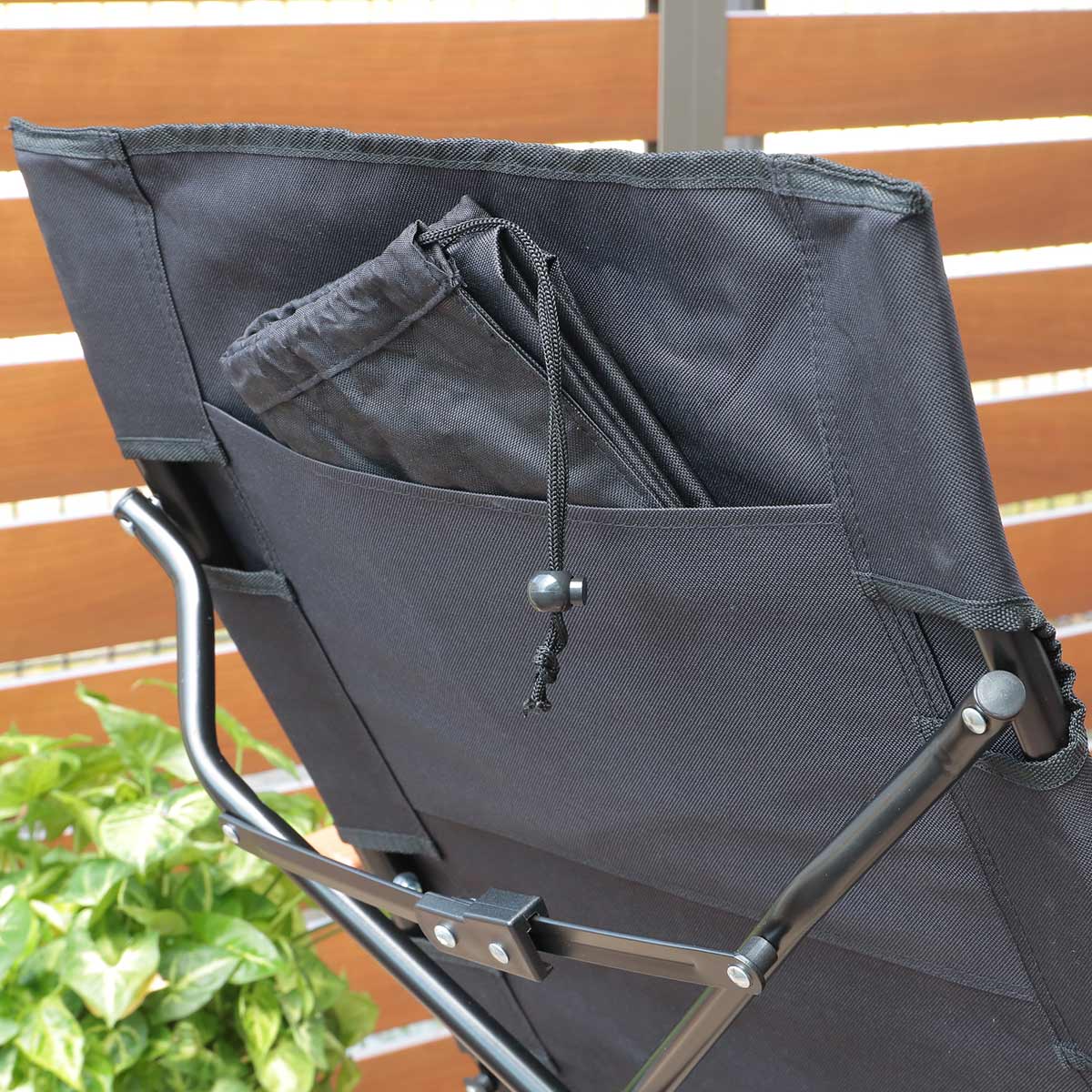 CS BLACK LABEL アウトドアチェア 折りたたみ ロースタイル