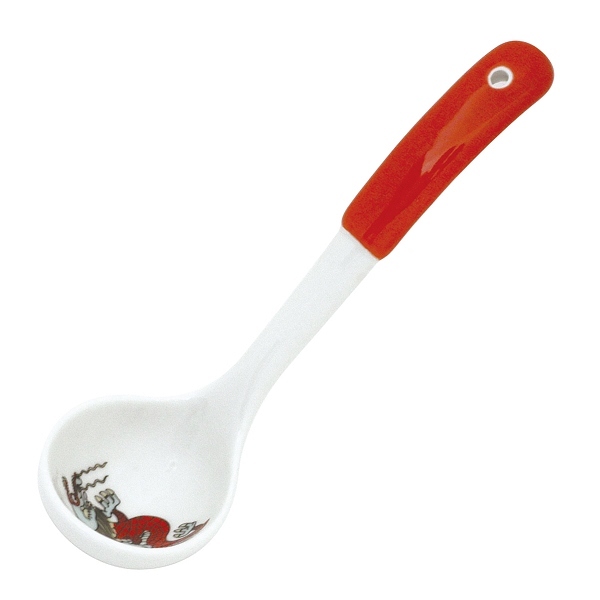 レンゲ 16cm おまち堂 ひとくちおたま 中華食器 お玉 磁器 同色3個