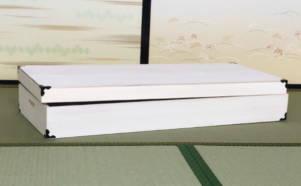 衣装ケース 総桐 衣裳箱 1段 ロング 日本製 幅98cm （ 桐衣装ケース 桐衣装箱 着物 収納 ケース 衣装箱 衣類収納 ）_4