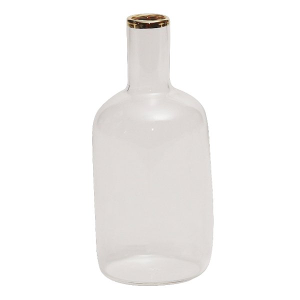 花瓶 フラワーベース ガラス ヘーゼル ジュニア ボトル