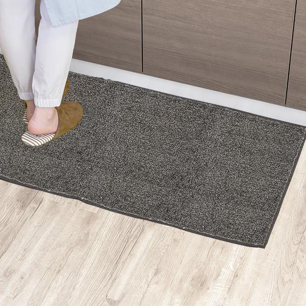 キッチンマット 1cm単位 オーダー 60×221〜240cm エミネンス オーバーロック加工 （ 日本製 キッチン マット サイズオーダー 60cm ）の画像