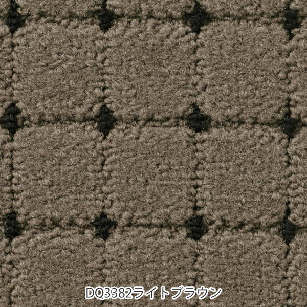 キッチンマット 1cm単位 オーダー 60×221〜240cm ドットスクア オーバーロック加工 （ 日本製 キッチン マット サイズオーダー 60cm ）の画像