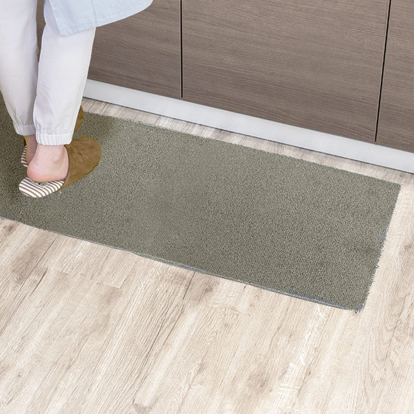 キッチンマット 1cm単位 オーダー 60×281〜300cm レモード3 オーバーロック加工 （ 日本製 キッチン マット サイズオーダー 60cm ）の画像