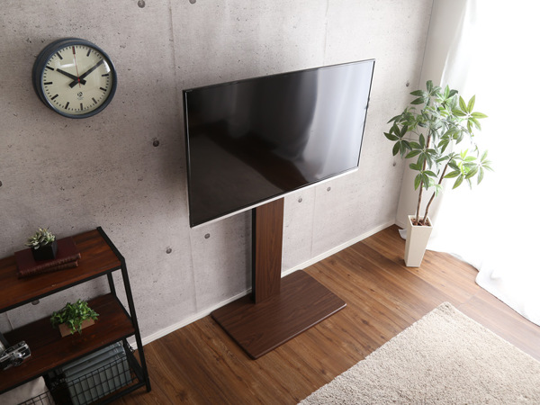 ホームテイスト（HOME taste） TVスタンド ハイタイプ 棚付 スイング式