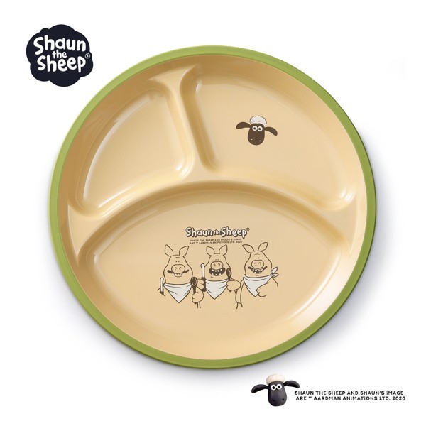 ランチプレート 26cm ひつじのショーン 皿 食器 プラスチック 日本製